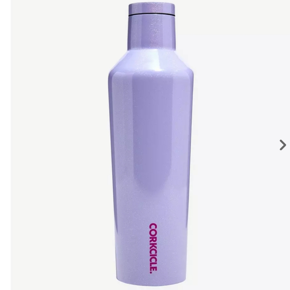 🍇EUC Corkcicle Stainless Steel Insulated Thermos, Purple Pixie Dust, 25 oz.